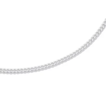 Sterling Silver 50cm Curb Chain
