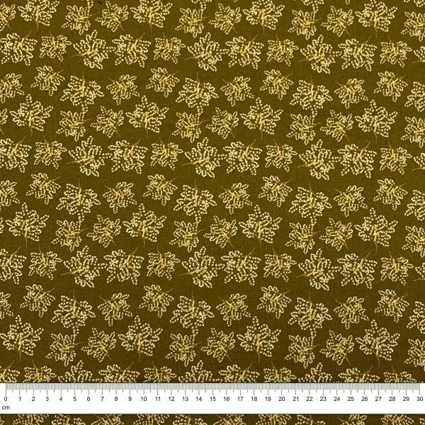 Botanical Homespun Fabric, Floral Bunch- Width 112cm