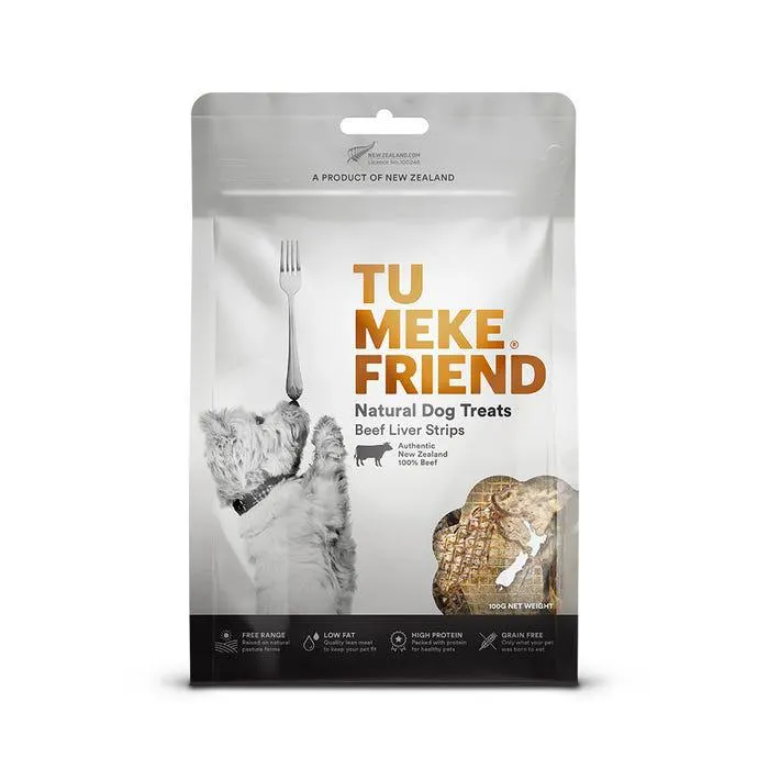 Tu Meke Friend Beef Liver Dog Treat 100g