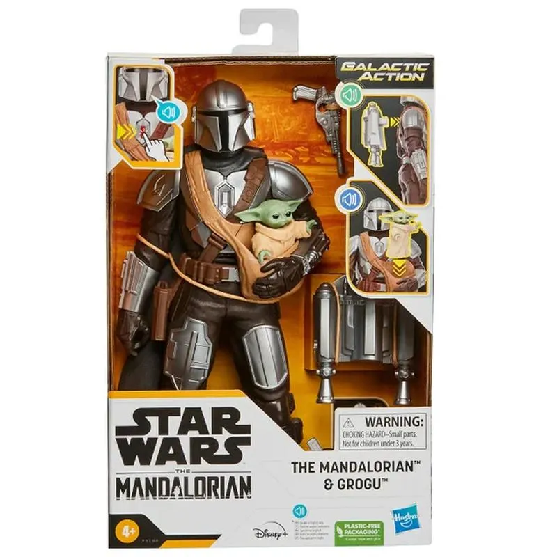 DISNEY STAR WARS GALACTIC ACTION THE MANDALORIAN & GROGU