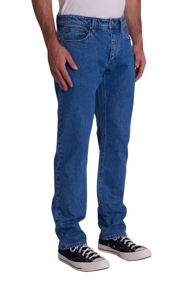 A3 Straight Royal - Mid Vintage Indigo