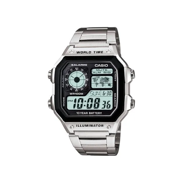 Casio Analogue Mens Watch AE1200WHD-1A