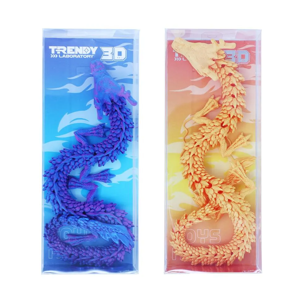 3D Printed Chinese Dragon 45cm