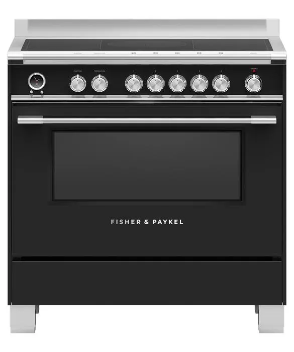 Freestanding Cooker, Induction, 90cm, 5 Zones with SmartZone, Self-cleaning