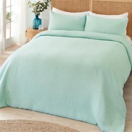 Florida Keys Waffle Quilt Cover Set