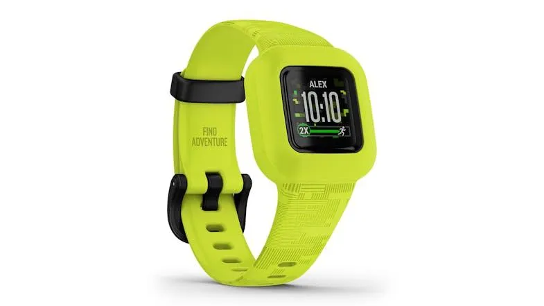 Garmin Vivofit Jr. 3 Fitness Tracker - Camo Green (Bluetooth, Kids Edition)