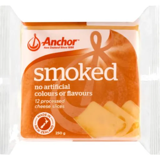Anchor Cheese Slice Smoked