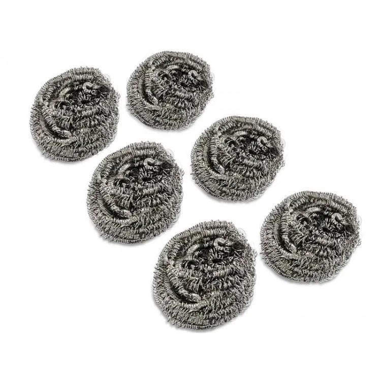 Scourers S/S 6 Pack Pots & Pans