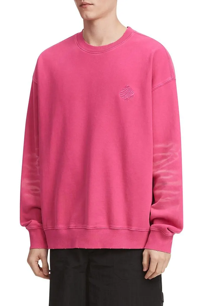 Terry Crew Neck Sweatshirt
