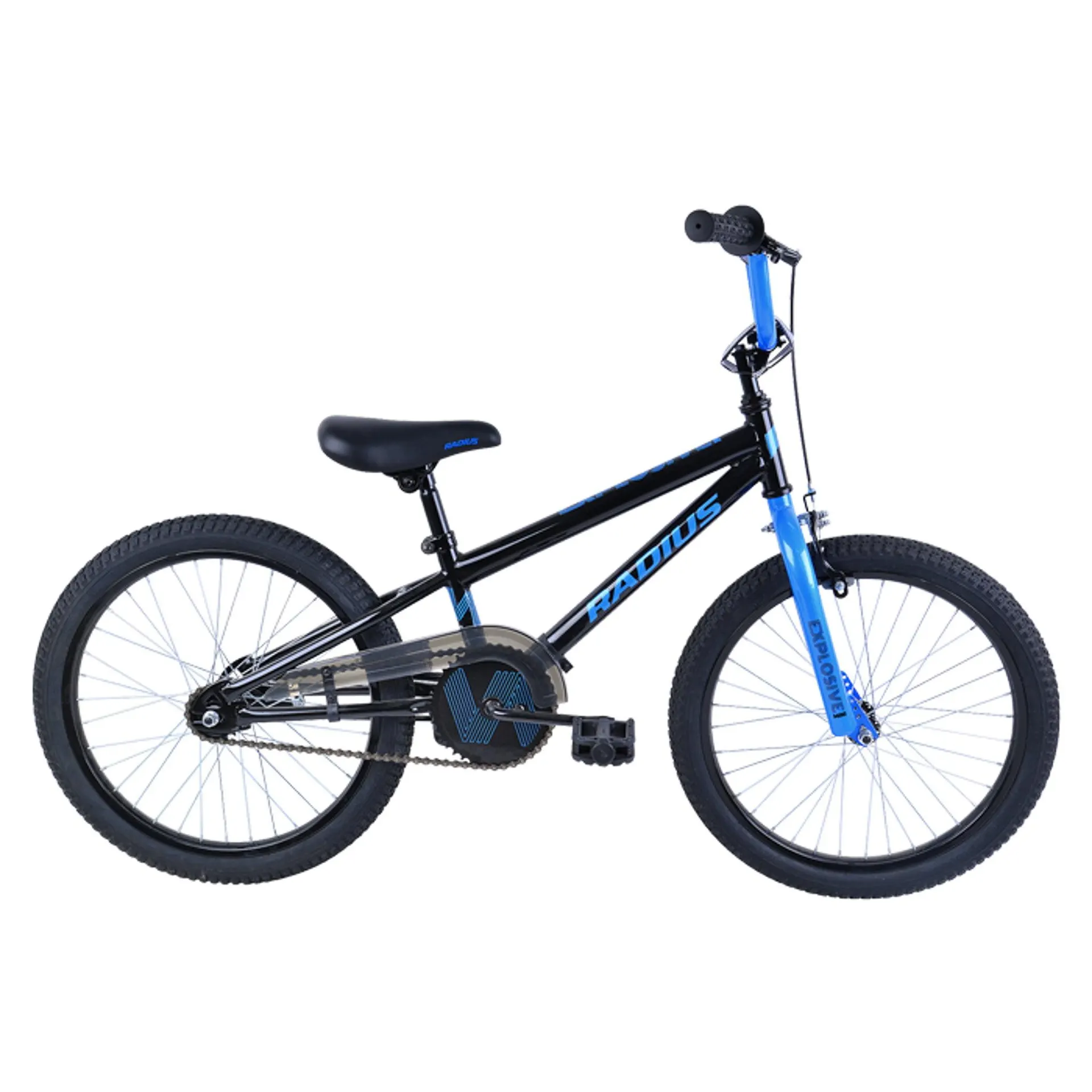 Radius Explosive Mini 20" Kids Bike Gloss Black/Blue