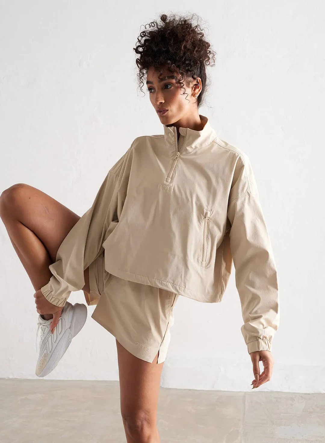 CAFÉ AU LAIT WINDBREAKER JACKET