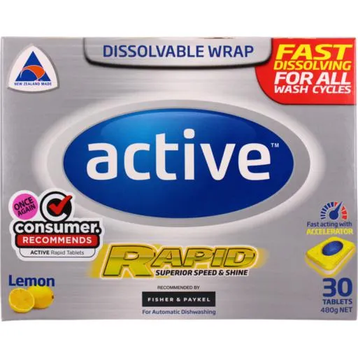 Active Tablets Rapid Lemon 30 Pack