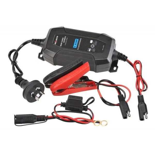 12V 4 Stage Battery Charger - 0.8A