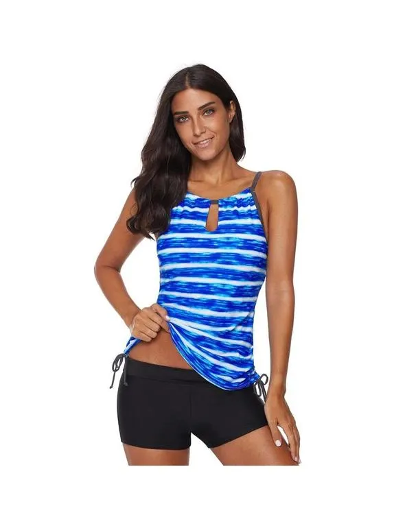 Azura Exchange Print Tankini Swimwear