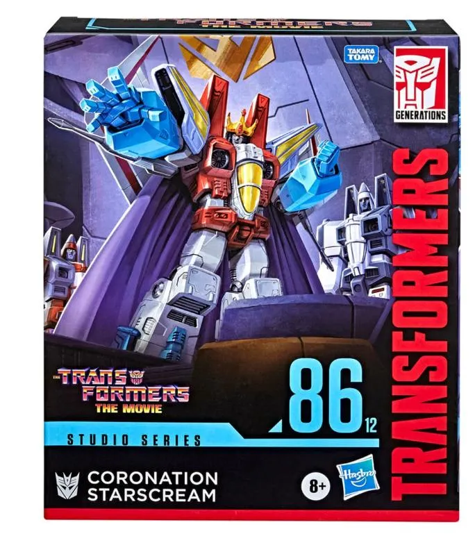 TRANSFORMERS GENERATIONS STUDIO SERIES LEADER CLASS CORONATION STARSCREAM