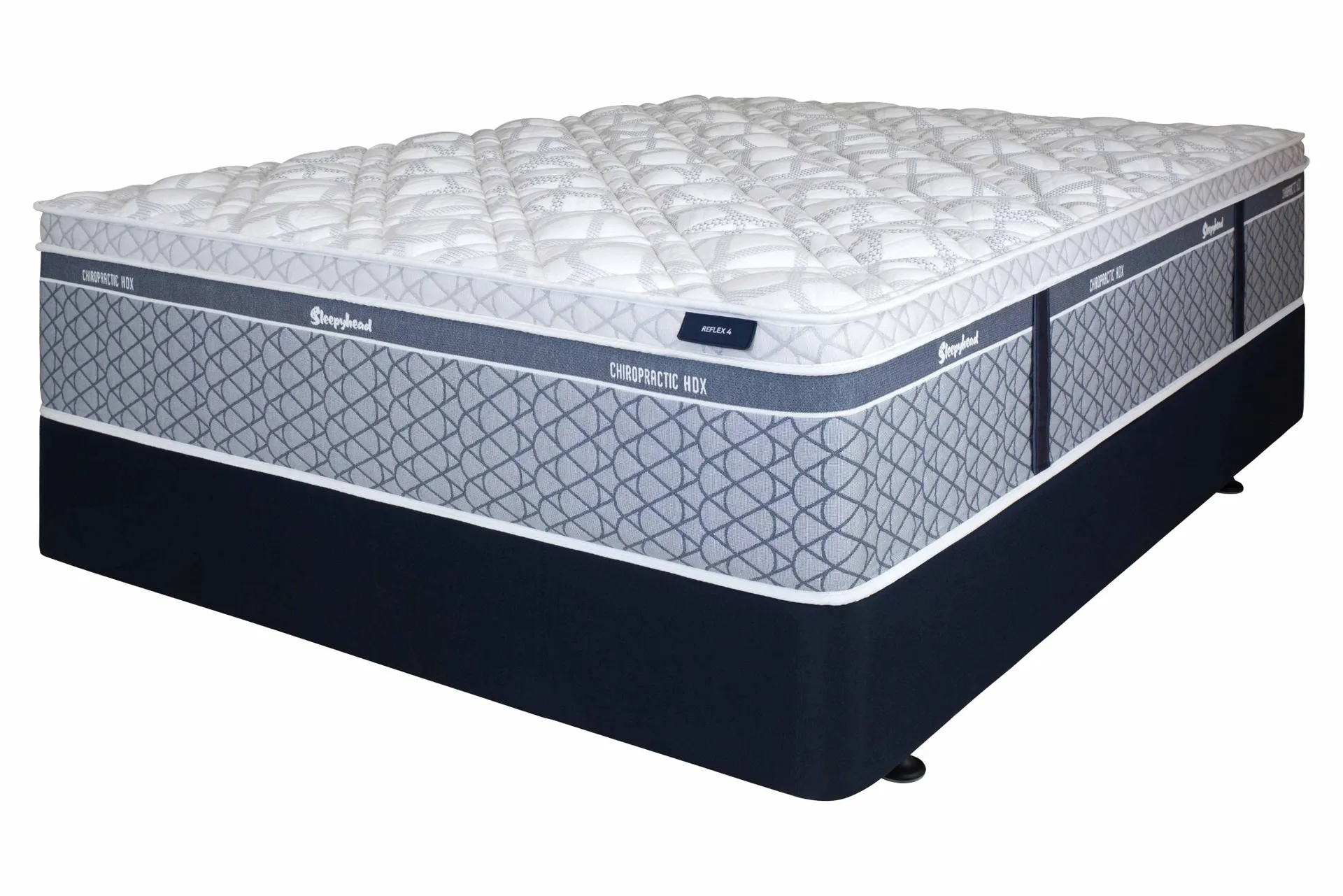 Chiropractic HDX Reflex 4 Queen Mattress & Base - Mattress & Base