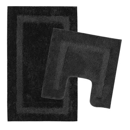 2 pk Large Bath Mat & Contour