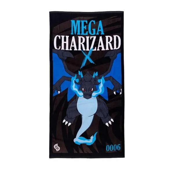 Pokemon - Mega Charizard X Towel