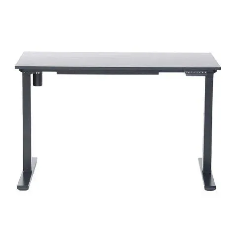 Workspace 2 Tier Adjustable Desk Black