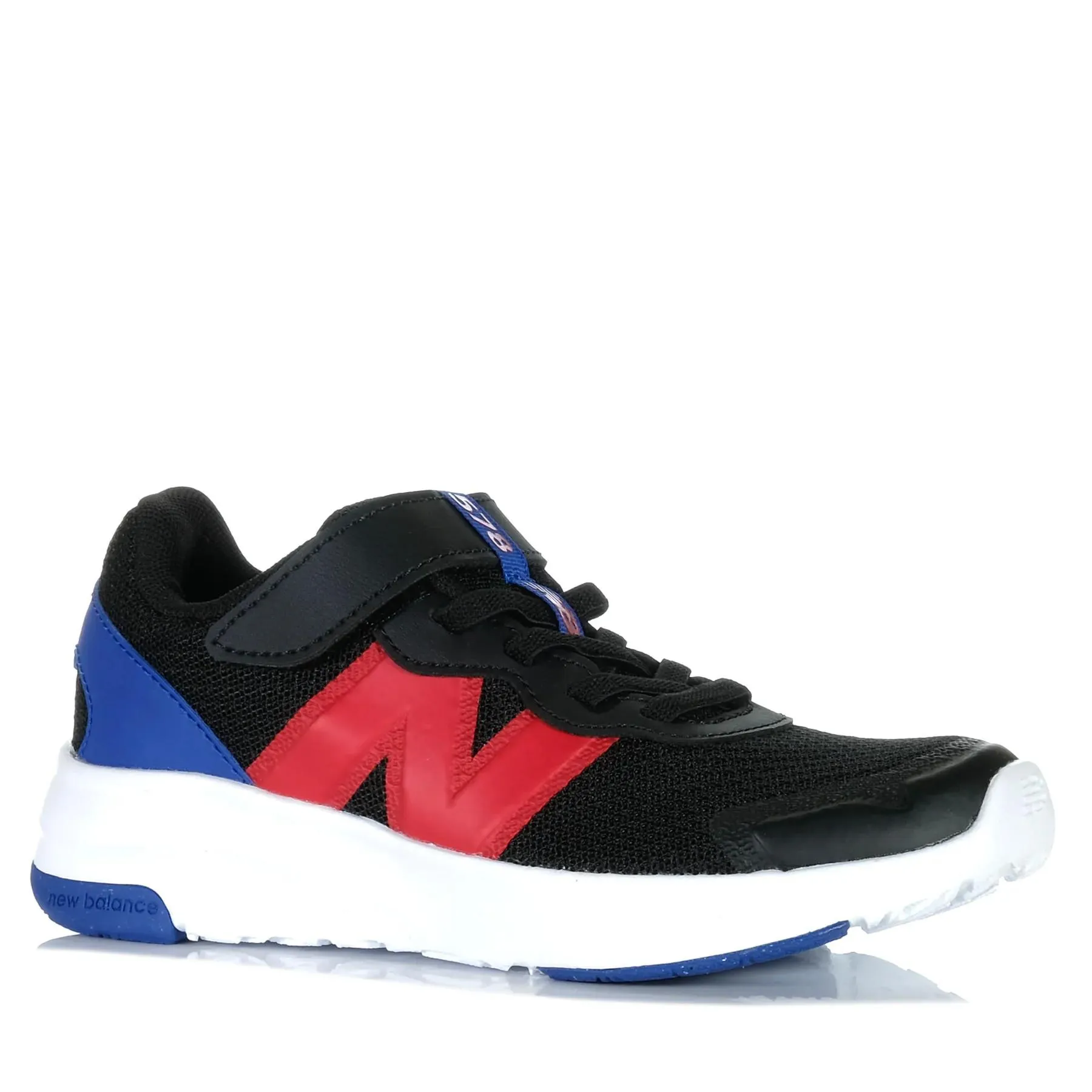 New Balance Junior 578 v1 Running Shoes Black/Team Blue/Team Red