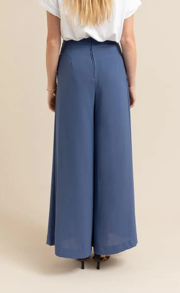 Wide Leg Marine Pants
