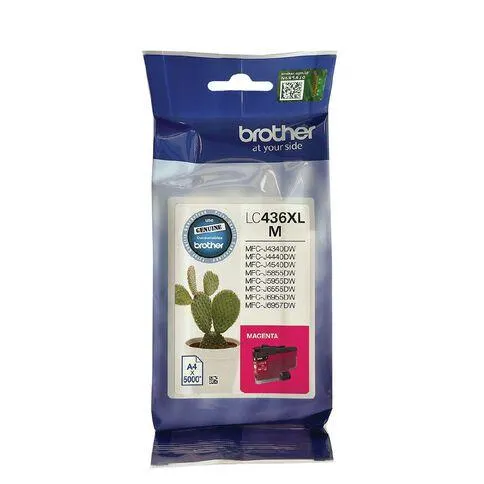 Brother LC436XLM Ink Magenta 5000 Pages