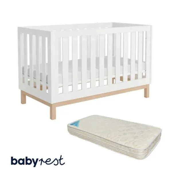 Babyrest Bailey Cot (1200×600) + Mattress Bundle
