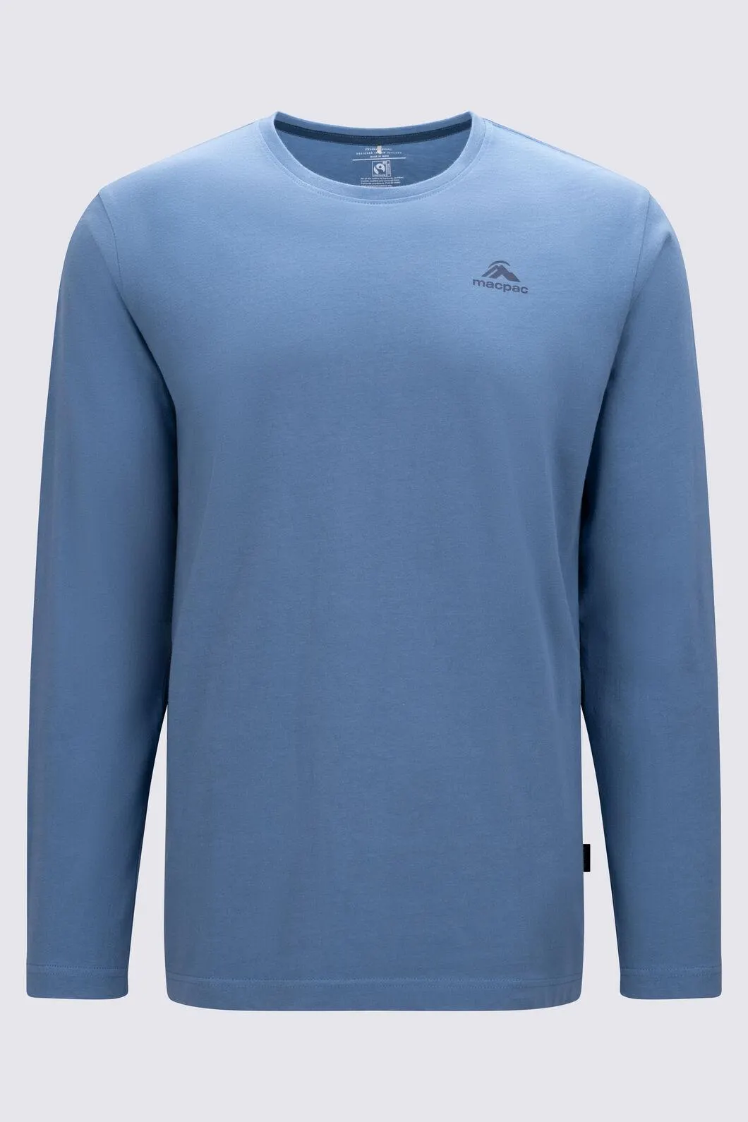 Macpac Men's Stamp Fairtrade Organic Long Sleeve T-Shirt