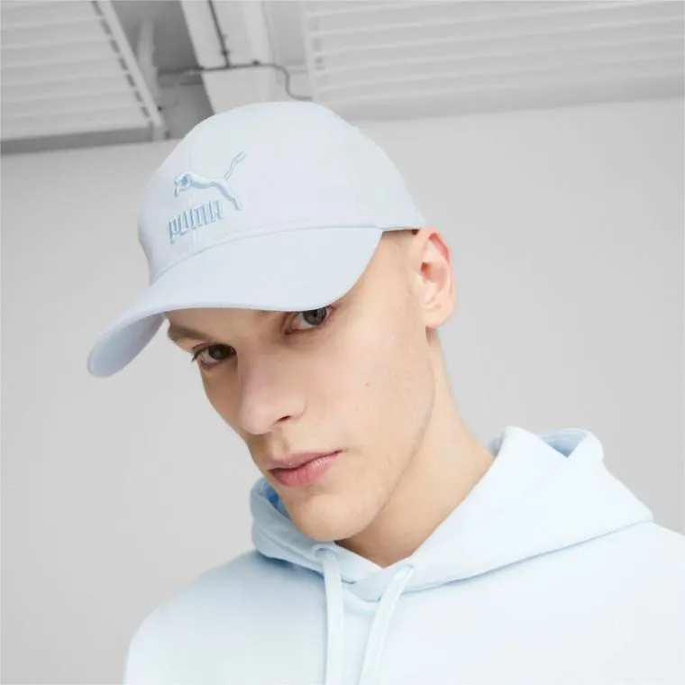 Puma Unisex Archive Logo Baseball Cap Icy Blue