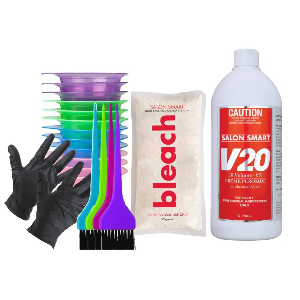 Salon Smart 20Vol (6%) White Bleach Kit