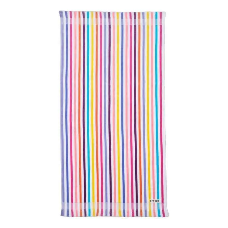 Dri Glo Beach Towels Candy 95 cm x 175 cm