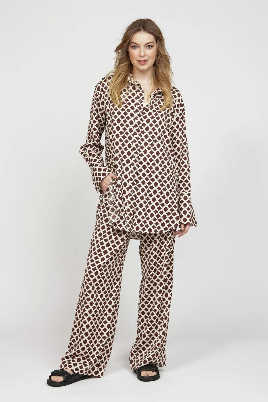 Harbourside Shirt | Chocolate