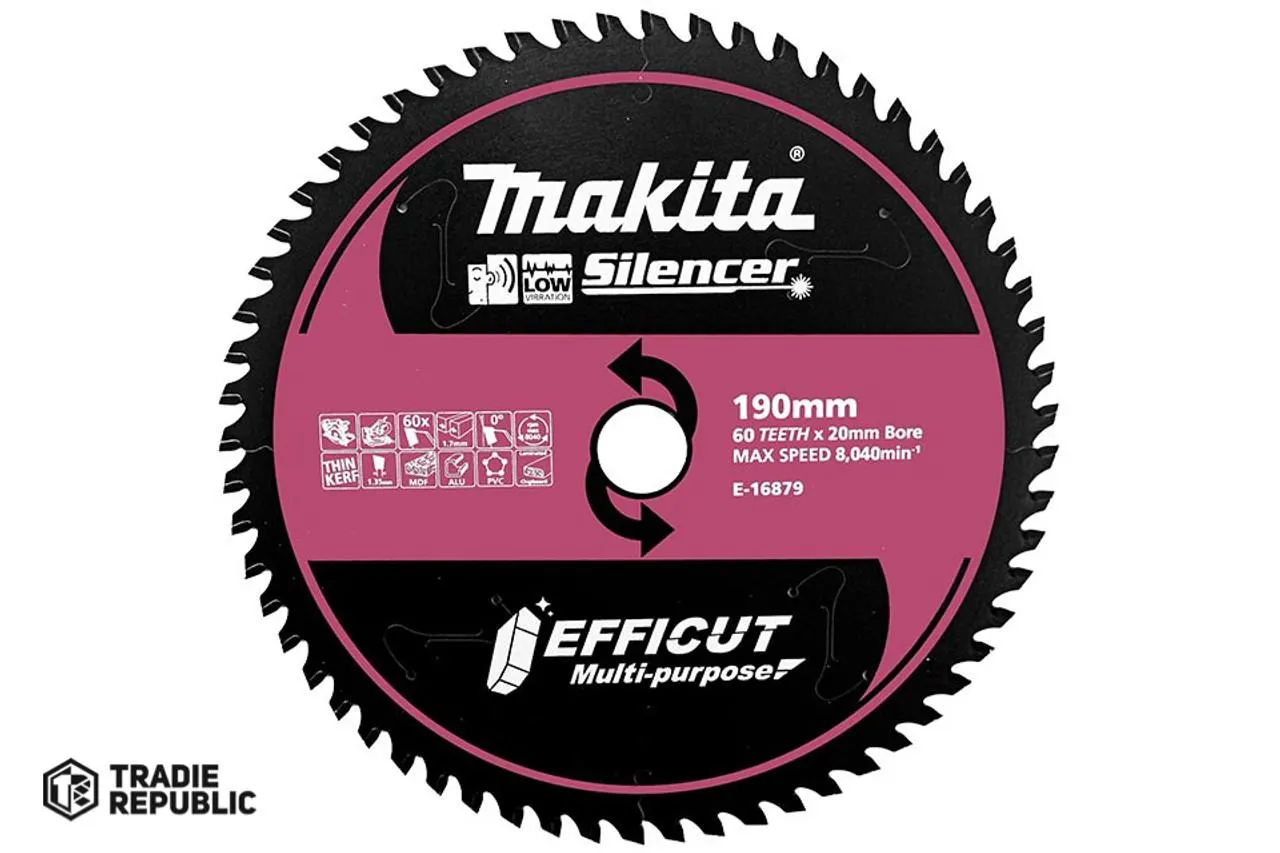 Makita Efficut Multi Saw Blade 190mm x 60T