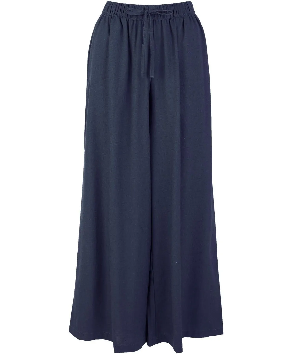 Women's Wide Leg Linen Blend Pants