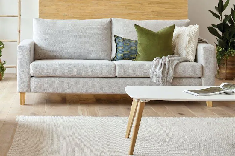 Harper 3 Seater Fabric Sofa
