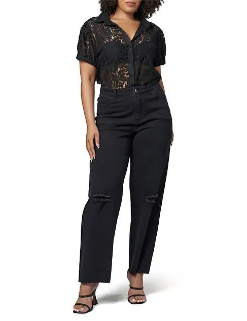 SUNDAY IN THE CITY - LOVE LOST LACE SHIRT