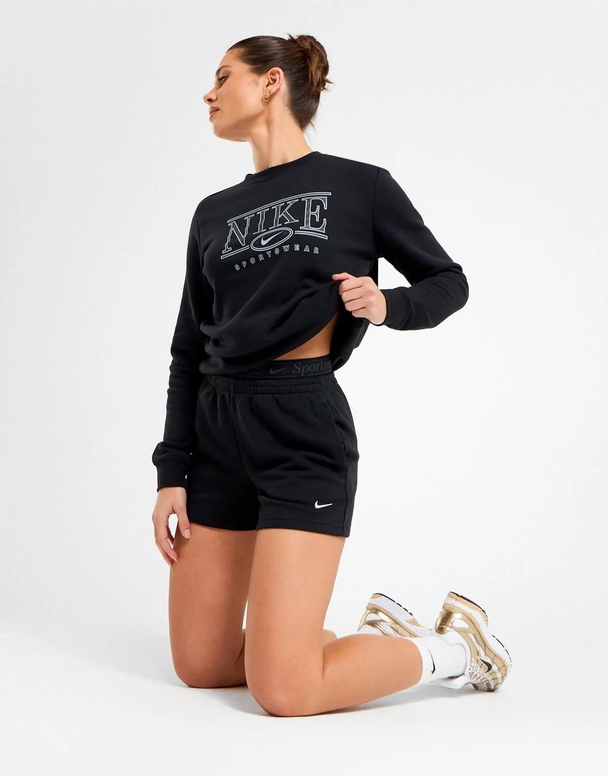 Nike Swoosh French Terry 4" Shorts