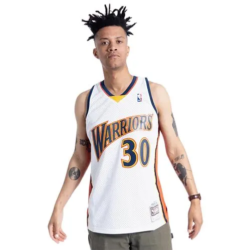 Mitchell & Ness Swingman Warriors Curry Home 2009-10