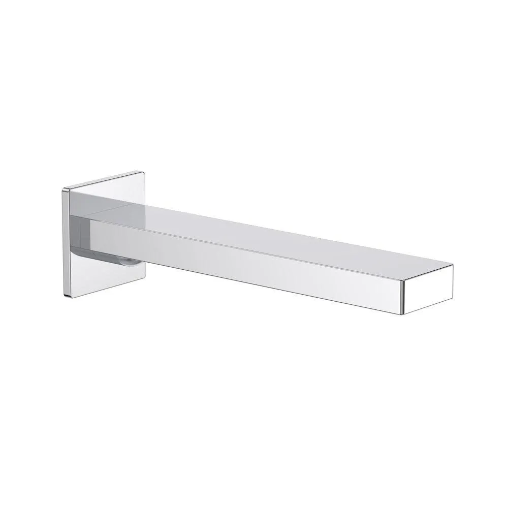 Square Wall Basin/Bath Outlet 180mm Chrome CL10024.C5A
