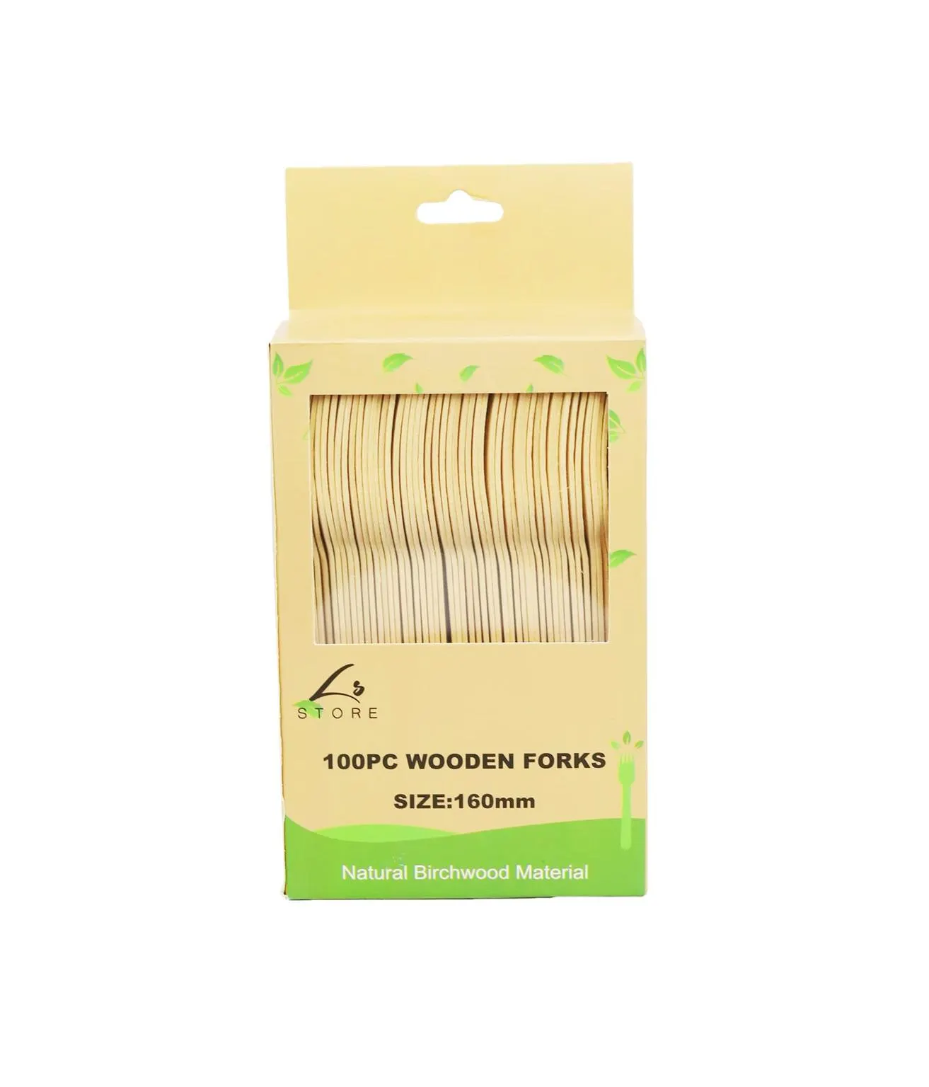 Wooden Forks 16cm 100pc