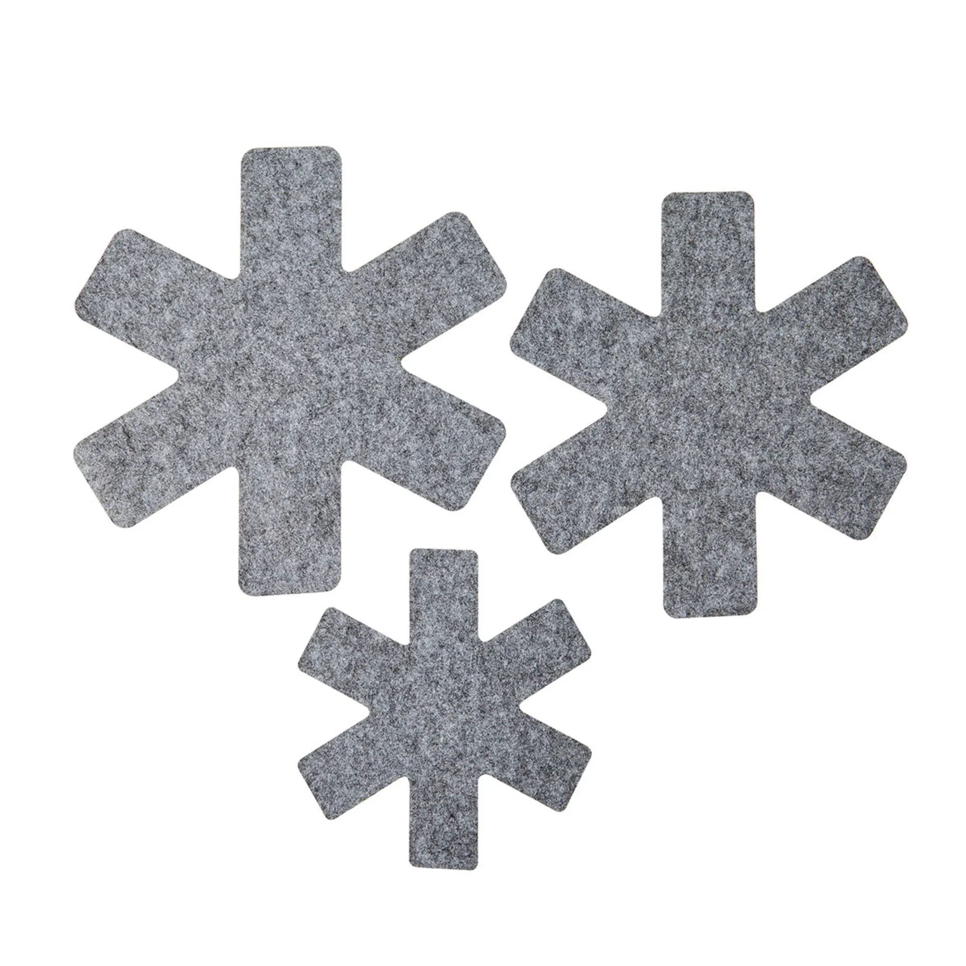 3 Pack Pan Protectors - Grey