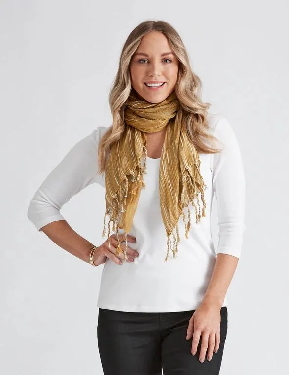 Crossroads Textured Scarf