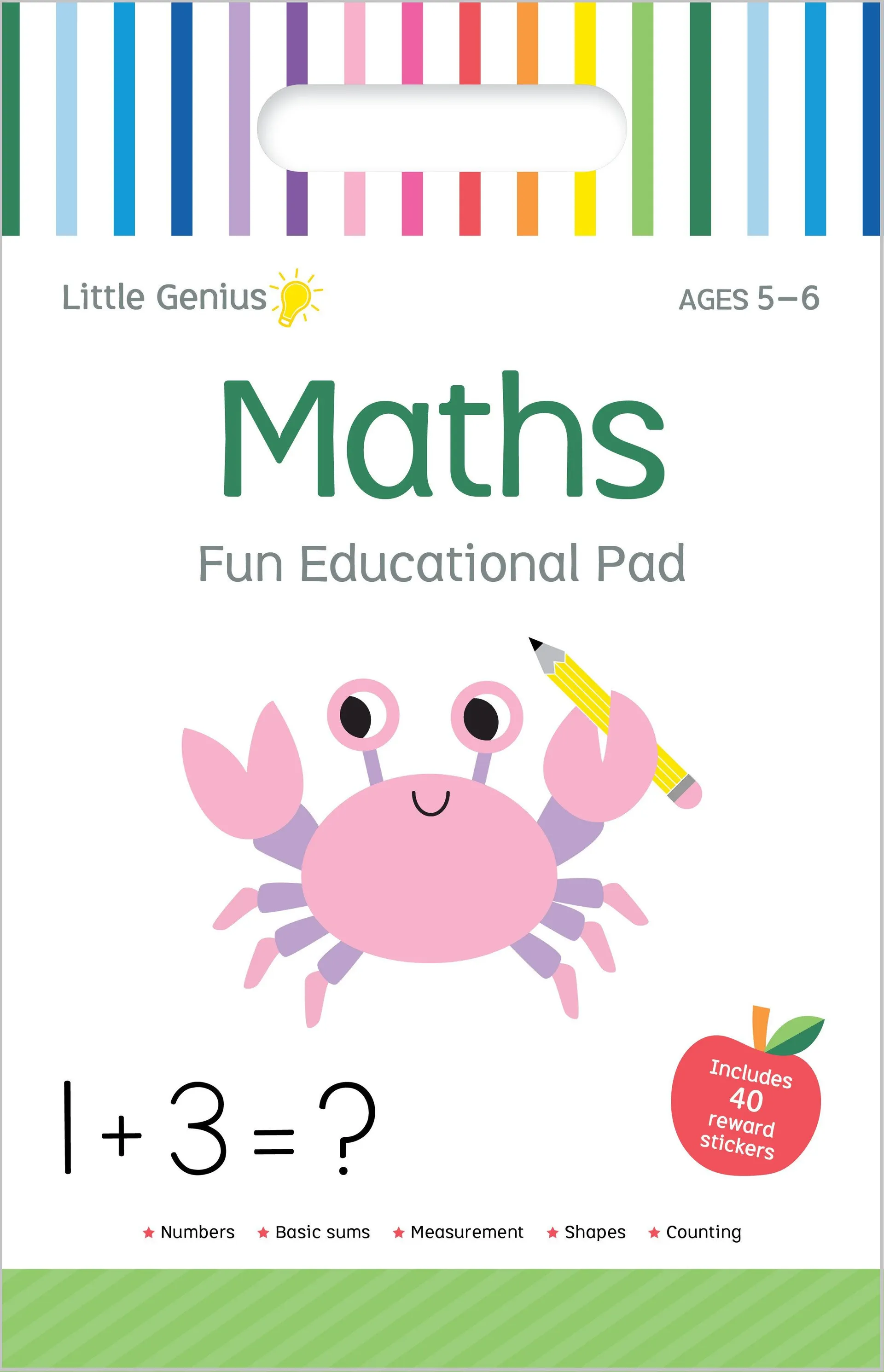 LITTLE GENIUS MATHS FUN EDUCATIONAL PAD