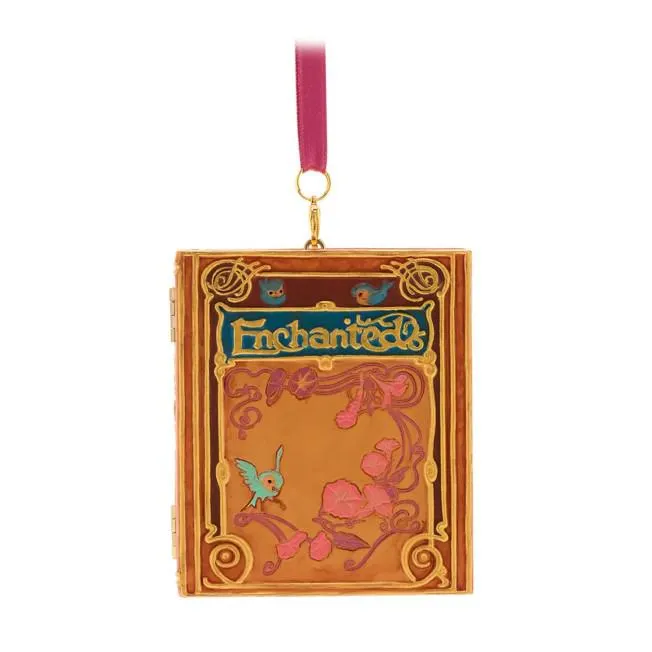 Enchanted Storybook Musical Living Magic Sketchbook Ornament