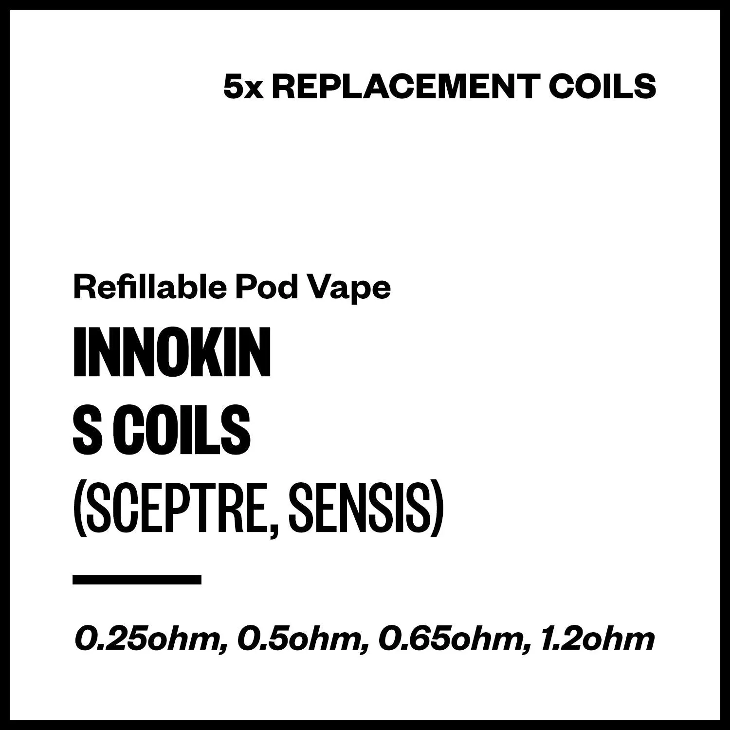 Innokin S-Coils (for Sceptre & Sensis) [5 Pack]