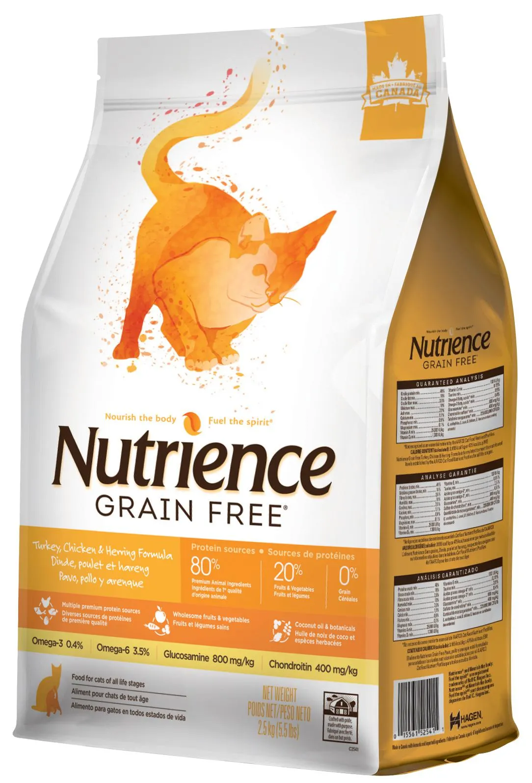Nutrience Grain Free Cat Chicken and Turkey