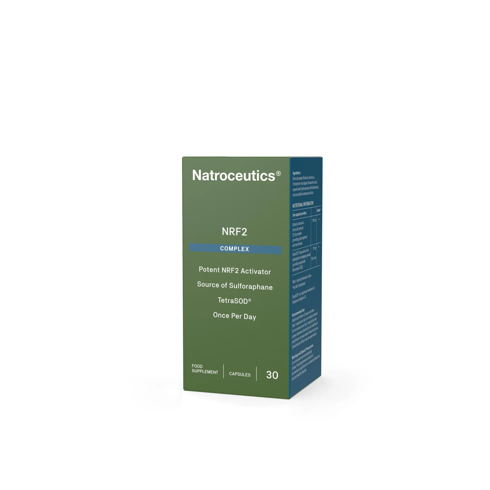 Natroceutics NRF2 Sulforaphane 30 Capsules