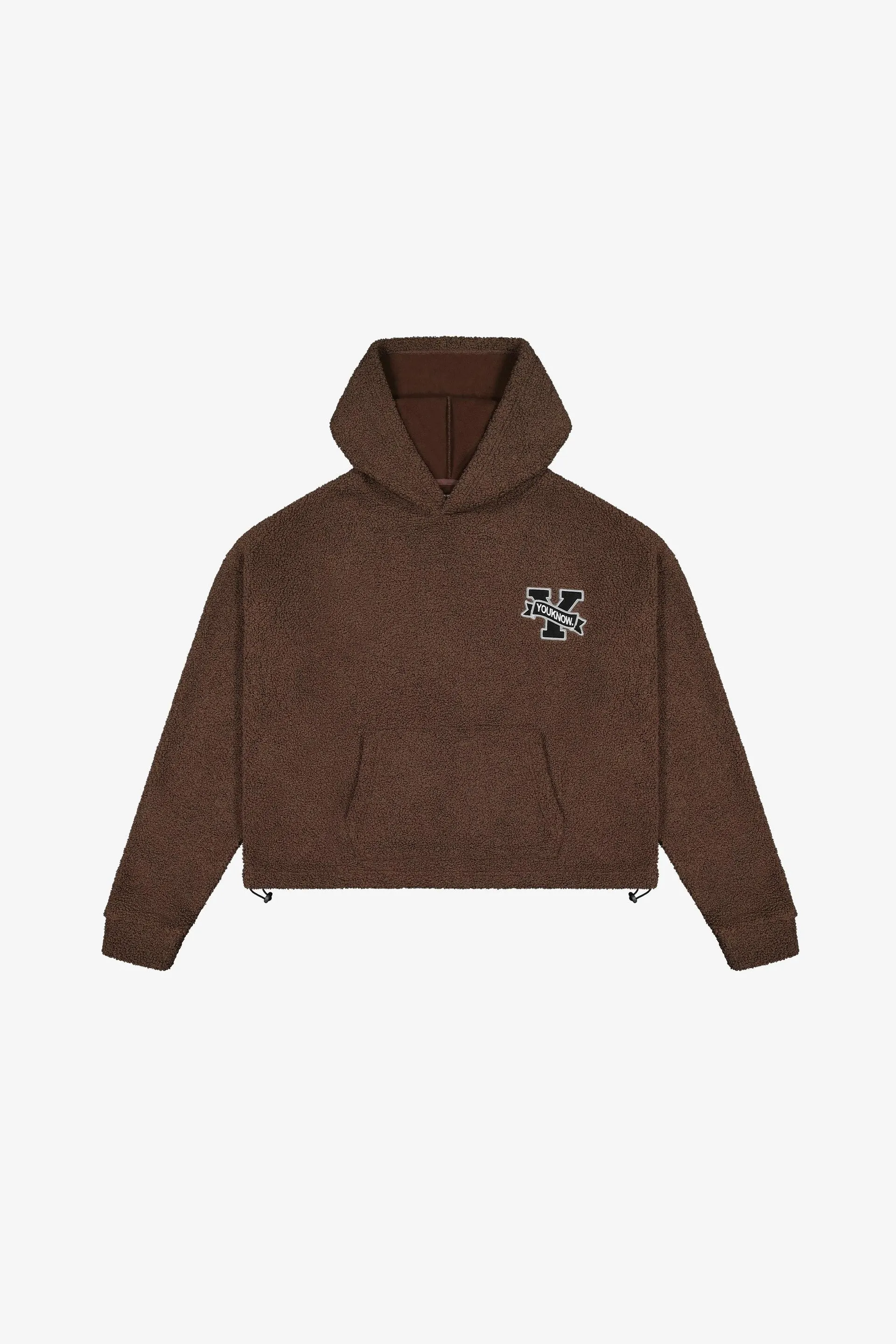 SHERPA HOODIE BROWN