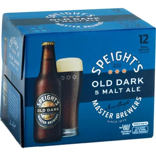 Speight's 5 Malt Old Dark 12 x 330ml Bottles