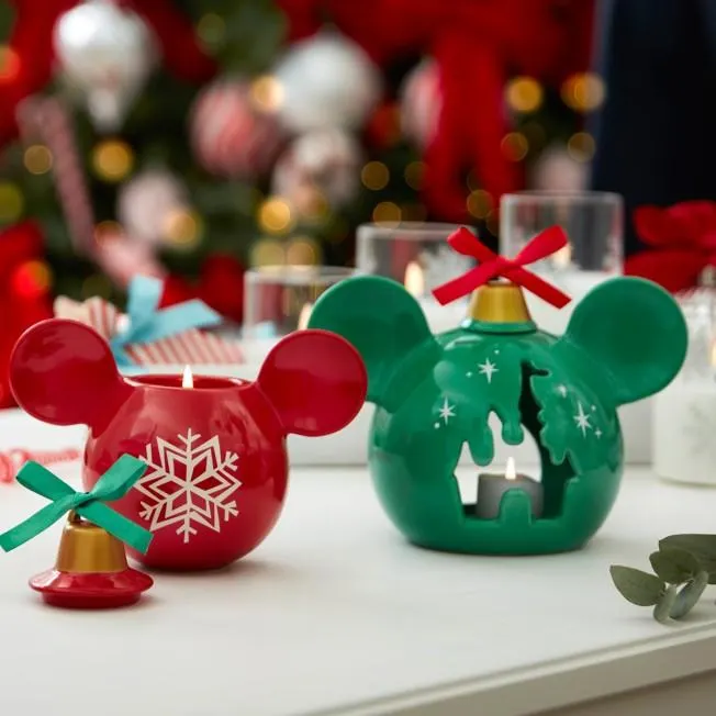 Mickey Mouse Classics Christmas Votive Candle Holder
